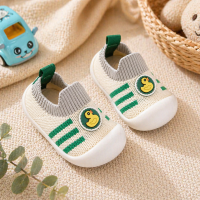 Baby Anti Slip Shoes – Veilig & Comfort – Kinder Schoenen Eend / Groen / 21 (10–15 maanden) | Educatief Speelgoed