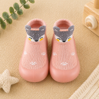 Baby Anti Slip Shoes – Veilig & Comfort – Kinder Schoenen Dieren & Raket / Roze / 23 (15–18 maanden) | Educatief Speelgoed