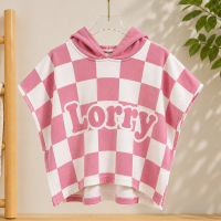 Personalized Hooded Towel – Zacht & Uniek – Gepersonaliseerde Kinder Badcape Suikerbonen / 50x50cm | Educatief Speelgoed