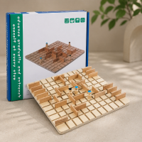 Wooden Chess Puzzle Game – Strategie & Denken – Bordspel | Educatief Speelgoed