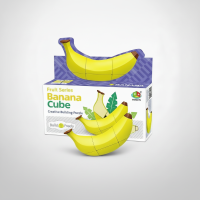 FruitCube – Kleurrijk & Uitdagend – Montessori Fruit Puzzel Banaan | Educatief Speelgoed