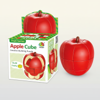FruitCube – Kleurrijk & Uitdagend – Montessori Fruit Puzzel Appel | Educatief Speelgoed