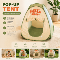 Kids Camping Adventure – Avontuurlijk & Interactief – Kampeer Set Tent | Educatief Speelgoed