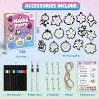 Magic Puff Paint – Creatief & Interactief – Knutsel Set met magische schuimtextuur Bloem | Educatief Speelgoed