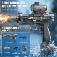 Automatic Water Blaster – Actief & Interactief – Water Pistool Zwart | Educatief Speelgoed