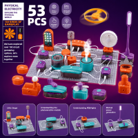 STEM Electronic Building Kit – Leerzaam & Technisch – Circuit Experimenten Set Geavanceerde circuitwetenschap | Educatief Speelgoed