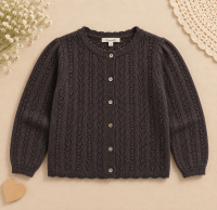Girls Summer Fashion Top – Luchtig & Comfort – Vintage Meisjes Top Zwart vest / 90 (18–24 maanden) | Educatief Speelgoed
