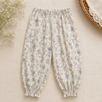 Chic Skirt & Wide Leg Pants – Elegant & Comfort – Losse Kinderkleding Bluebell Bloom Pants / 110 (4–5 jaar) | Educatief Speelgoed