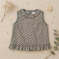 Matching Set – Comfortabel & Madelief print – Bloomer, Rok & Blouse Blouse / 100 (3–4 jaar) | Educatief Speelgoed