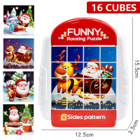Twisty Puzzle™   Eindeloos Puzzelplezier   Draaipuzzel Kerst 16 vlakjes | Educatief Speelgoed