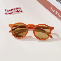 Colorful Kids Sun Shades – UV bescherming & Stijlvol – Kinder Zonnebril Zonsondergang Oranje / 0 8 Jaar | Educatief Speelgoed