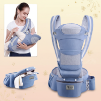 CozyCarry – Handig & Verstelbaar – 3 in 1 Kinder Draagzak Blauw | Educatief Speelgoed
