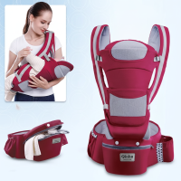 CozyCarry – Handig & Verstelbaar – 3 in 1 Kinder Draagzak Rood | Educatief Speelgoed