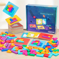 Tangram Puzzle™   Brein Breker   Denk Puzzel Kleurenrijk Klassiek | Educatief Speelgoed