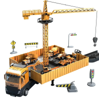 ConstructoKids – Leren & Bouwen – 2 in 1 Bouwtruck Speelset | Educatief Speelgoed