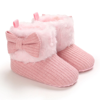 Mini Fashion™   Altijd Warme Voeten   Kinder Winterschoenen Roze   Strik / 20 (12 18 maanden) | Educatief Speelgoed