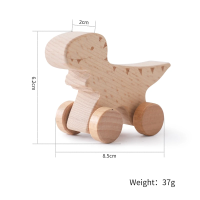 Woods™   Dino op Wielen!   Speelgoed Dino Auto Tyrannosaurus Rex | Educatief Speelgoed