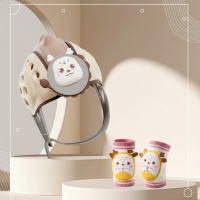 MiniShield – Licht & Ademend – Hoofdbeschermer voor Kinderen Draak / Pink + 2x kniestukken | Educatief Speelgoed