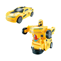 Transformer Car™   Transformeren en rijden   speelgoedauto Gele Auto en Transformer | Educatief Speelgoed