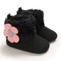 Mini Fashion™   Altijd Warme Voeten   Kinder Winterschoenen Zwart   Roze Bloem / 20 (12 18 maanden) | Educatief Speelgoed