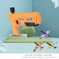 FlyHero – Creatief & Interactief – Kinder Vliegtuig Blaster Oranje | Educatief Speelgoed