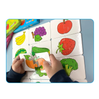 Sort & Learn™ – Kleuren en Kaarten – Puzzel Fruit and Groenten | Educatief Speelgoed