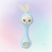 Fun Animal Rattle – Vrolijk & Educatief – Baby Rammelaar Blauw | Educatief Speelgoed