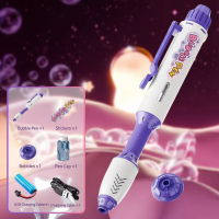 Fun Bubble Maker Pen – Speels & Educatief – Bubbel Pen Paars | Educatief Speelgoed