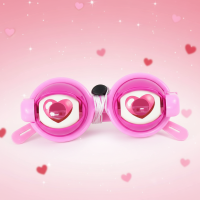 FunGoggles – Grappig & Interactief – Grote Ogen Knipper Bril Speelgoed Roze | Educatief Speelgoed