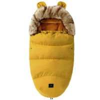 CozyRide – Warm & Gezellig – Baby Slaapzak voor Kinderwagen Geel | Educatief Speelgoed