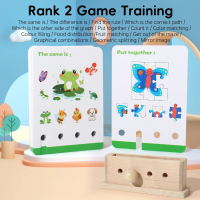 BrainyKids – Logisch & Leuk – Houten Educatief Kaartenspel Level 2 | Educatief Speelgoed