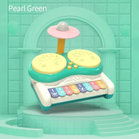 Baby Beats™ – Swingende Start – Drumstel voor kinderen Groen | Educatief Speelgoed