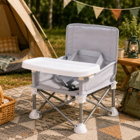 Toddler Camping Chair™   Comfortabel kamperen voor kinderen   Kampeerstoel Grijs | Educatief Speelgoed