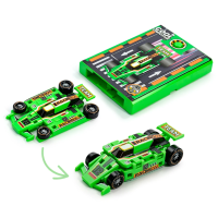SpeedTransform – Actief & Interactief – Transformeerbare Raceauto Groen | Educatief Speelgoed
