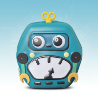 MiniBot – Stoer & Praktisch – Kinder Rugzak met Robot Design Groen | Educatief Speelgoed