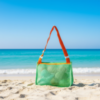 BeachPlay – Water Fun & Educational – Strandtassen Groen & Oranje | Educatief Speelgoed