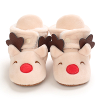 Mini Fashion™   Kerst Kinder Pantoffels Apricot   Rendier / 23 (12 18 maanden) | Educatief Speelgoed