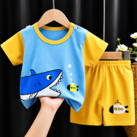 Mini Fashion™   Leeuw opdruk   Jongens Zomerset Haai / 100 | Educatief Speelgoed