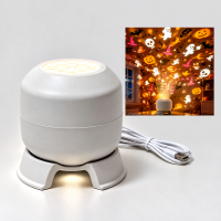 FrostyLight – Magisch & Sfeervol – Roterende Projectorlamp (Kerst & Halloween) Halloween | Educatief Speelgoed