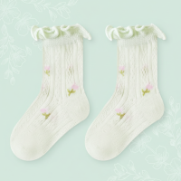 HappyToes – Kleurijk & Schattig – Baby Sokken (Set van 5) Groen / 22 (1–3 jaar) | Educatief Speelgoed