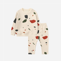 Mini Fashion™   Trending & Comfortabel   Pyjama Set Beige / 100 (2 3 jaar) | Educatief Speelgoed