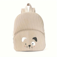 MyLittleBag – Persoonlijk & Schattig – Gepersonaliseerde Kinder Rugzak met Naam en Dierenprint Hond | Educatief Speelgoed