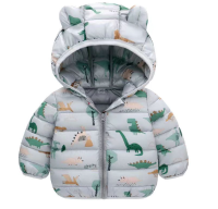 Mini Fashion™   Polyester winterjas met Capuchon Grijs / 110 (5 6 jaar) | Educatief Speelgoed