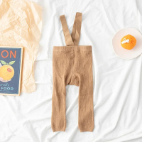 Mini Fashion™   Zacht & Comfortabel   Kinder Legging met Bretels Licht Bruin / M (1 2 jaar) | Educatief Speelgoed