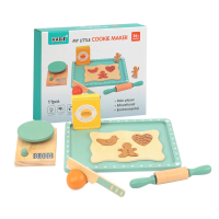 Woods™   Stimuleer Creativiteit & Vaardigheden   Houten Speelkeuken Set | Educatief Speelgoed
