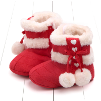 Mini Fashion™   Warme Voetjes   Snowboots Rood / 18 (3 9 maanden) | Educatief Speelgoed