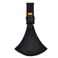 Hippe Baby Sling Draagzak Black Solid – Standard | Educatief Speelgoed