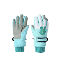 Mini Fashion™   Warm Materiaal   Kinder Handschoenen Groene Dino / S (4 6 jaar) | Educatief Speelgoed