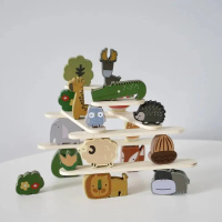 Animal Stackers™   Slim Stapelen   Hout  Dieren Stapelspeelgoed | Educatief Speelgoed