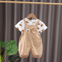 Mini Fashion™   Speels & Comfortabel   Beertjes Kinder Setje Broek + T shirt / 80 (12 18 maanden) | Educatief Speelgoed